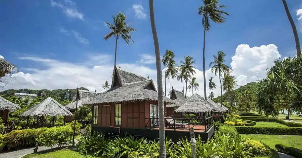 Ein Foto von der Außenansicht des Phi Phi Island Village Beach Resort