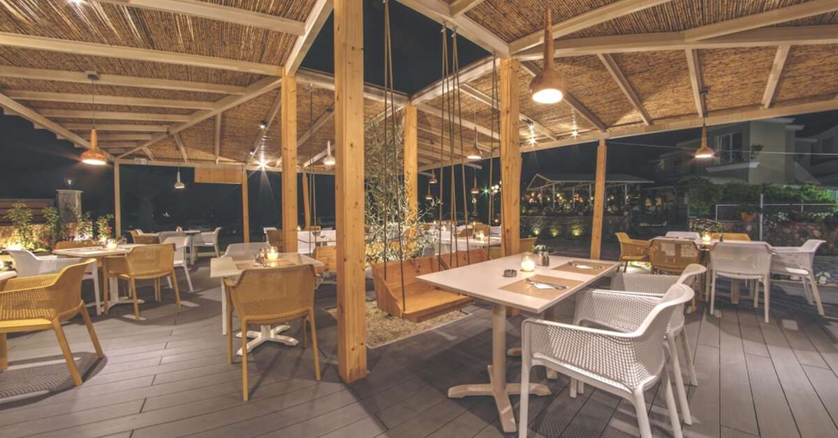 Een foto van de faciliteiten bij Iliada Beach Hotel