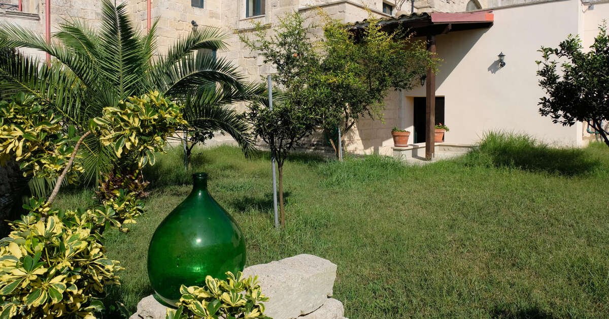 Ein Foto von der Terrasse im Dimora Duchessina
