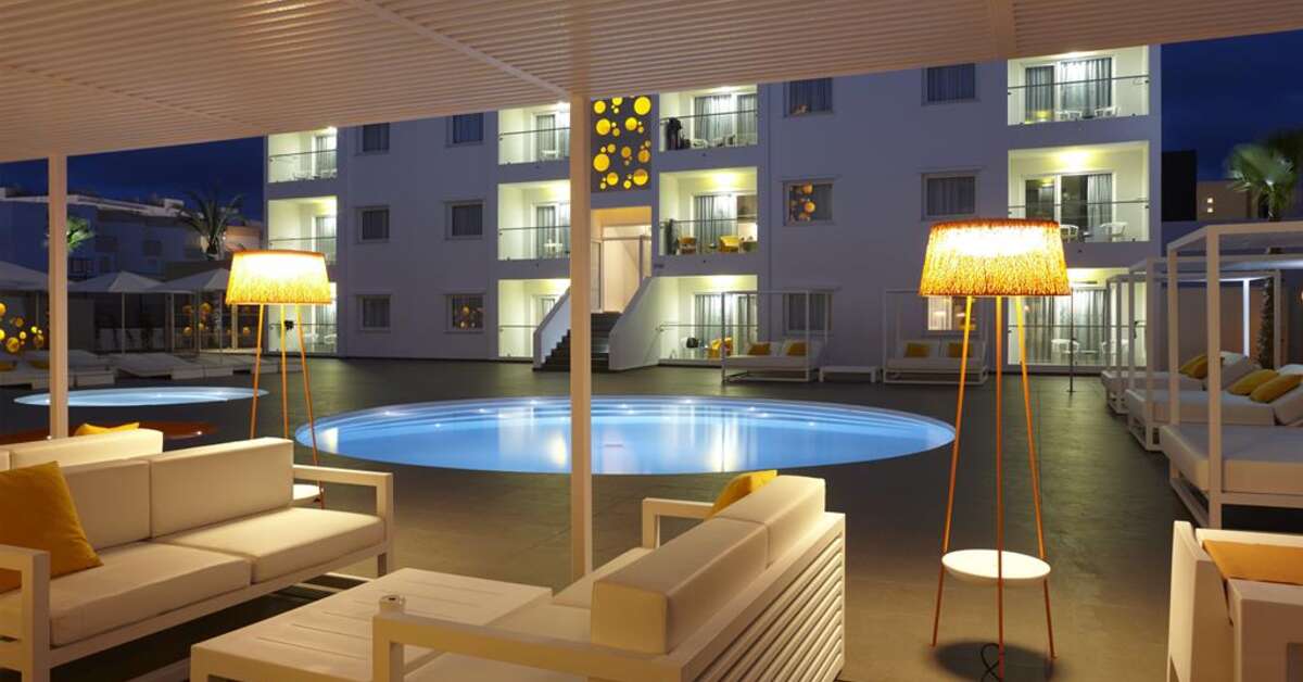 Ein Foto vom Pool im Ibiza Sun Apartments