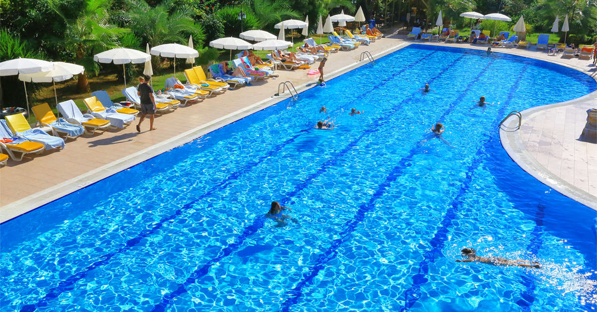 Een foto van het zwembad bij Telatiye Resort