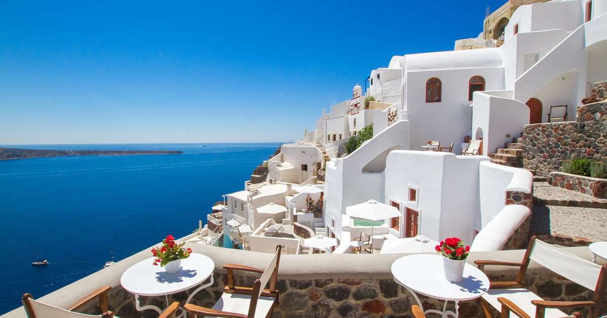 Een foto van de faciliteiten bij Oia Mare Villas