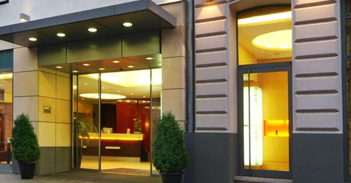 Een foto van de buitenkant van Flandrischer Hof Hotel