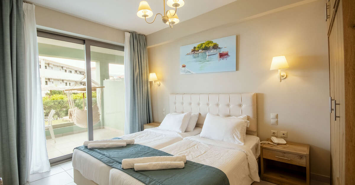 Een foto van Aparthotel Robolla Beach