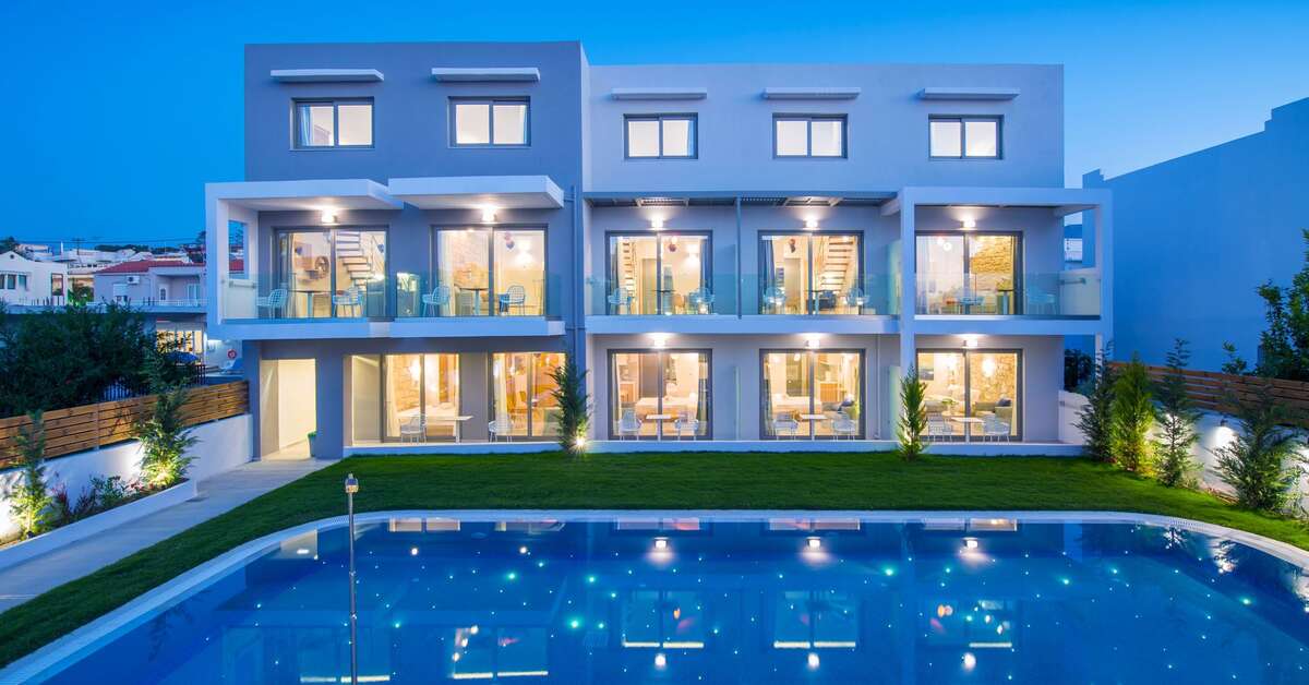 Een foto van een overzicht van Mary Hotel Appartementen & Mary Royal Suites