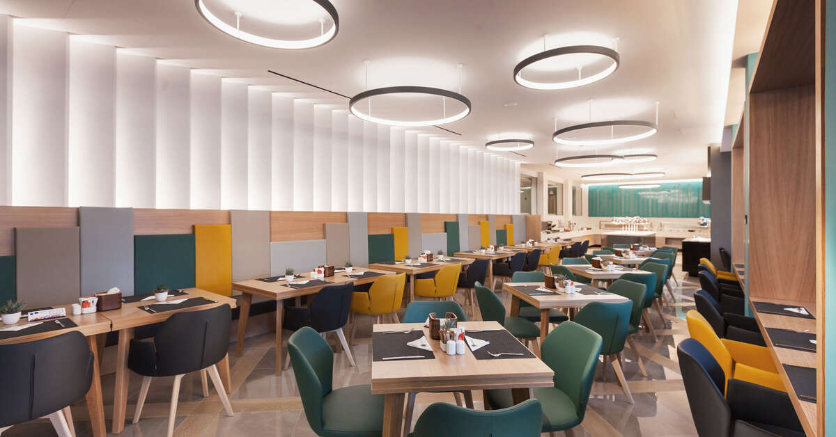 Een foto van de faciliteiten bij Blue Lagoon City Hotel