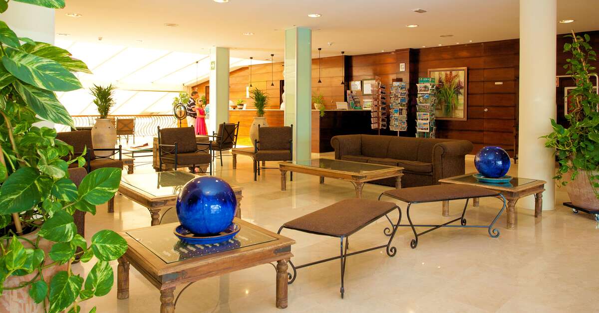 Een foto van het interieur van Hotel Monea Royal Monica