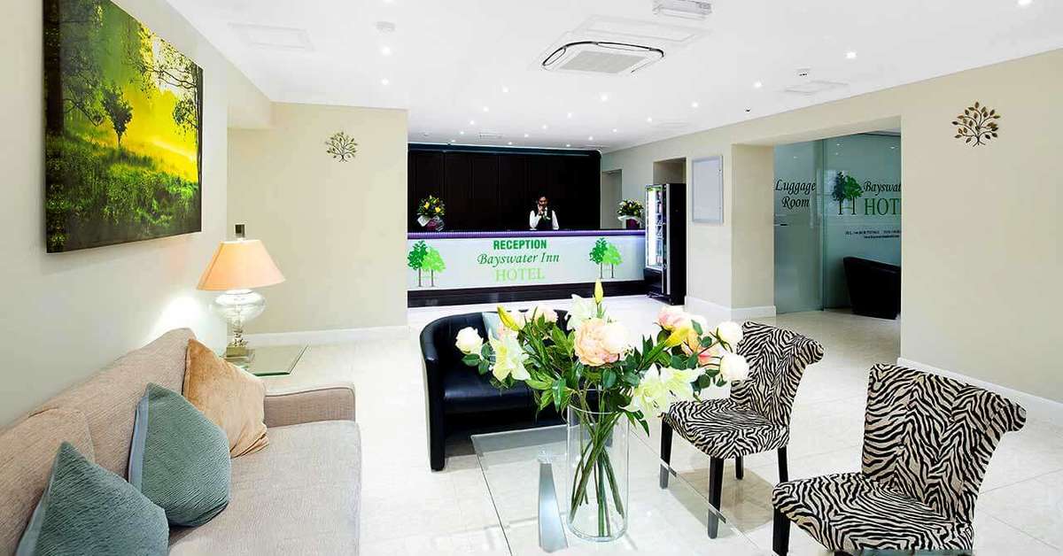 Een foto van het interieur van Bayswater Inn