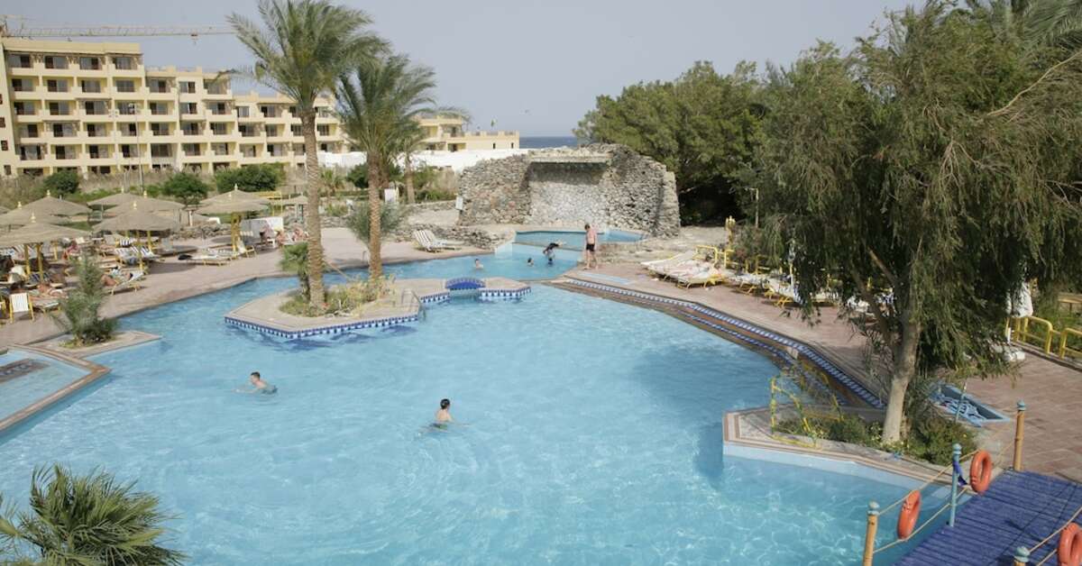 Een foto van een overzicht van Shams Safaga Resort