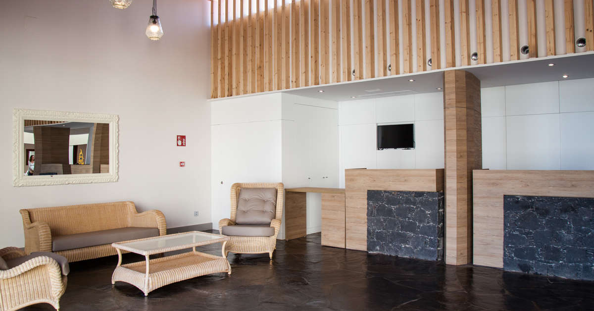 Een foto van het interieur van Hotel El Mirador de Fuerteventura