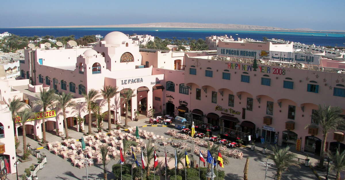 Een foto van de buitenkant van Le Pacha Resort