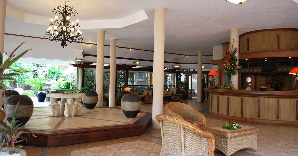 Een foto van het interieur van Aanari Hotel & Spa