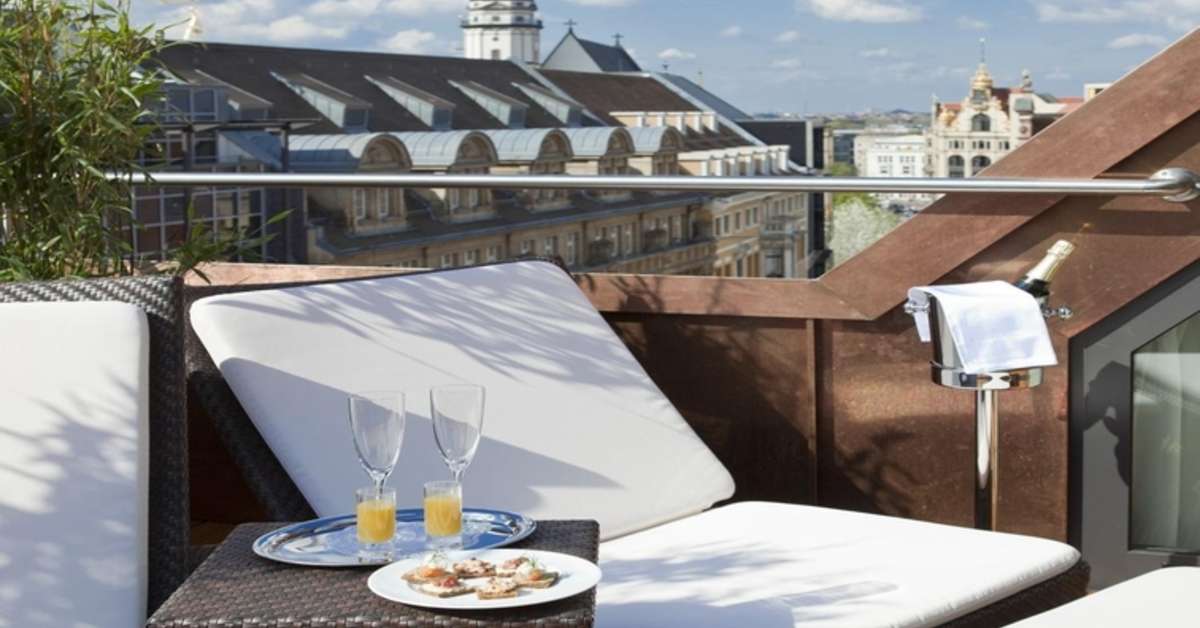 Een foto van de faciliteiten bij Steigenberger Grandhotel Handelshof