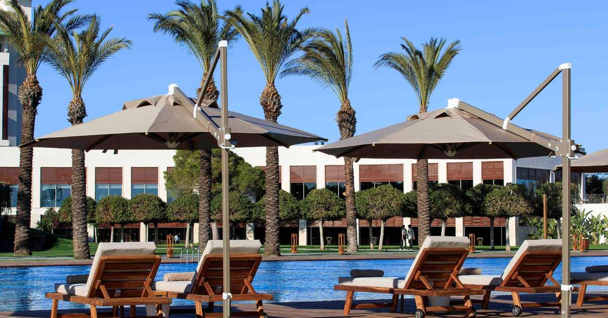 Een foto van het zwembad bij Rixos Premium Belek