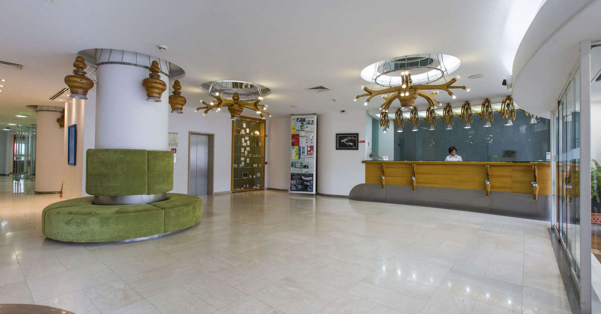 Een foto van het interieur van Hotel Ponta Delgada