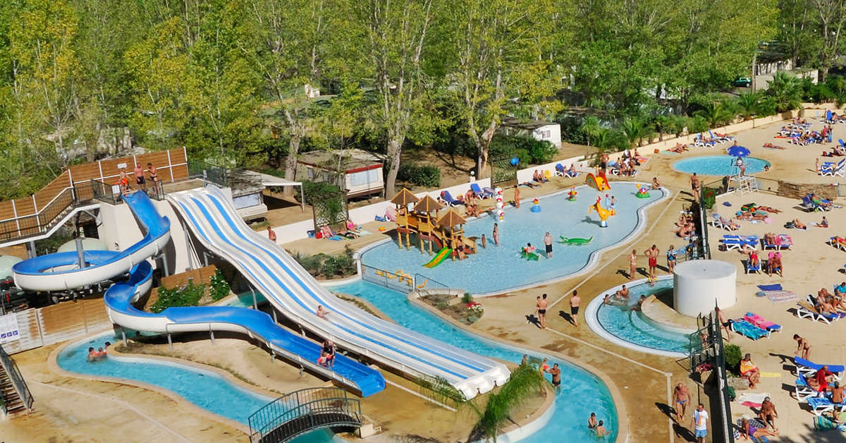 Een foto van een overzicht van Camping Le Domaine De La Yole