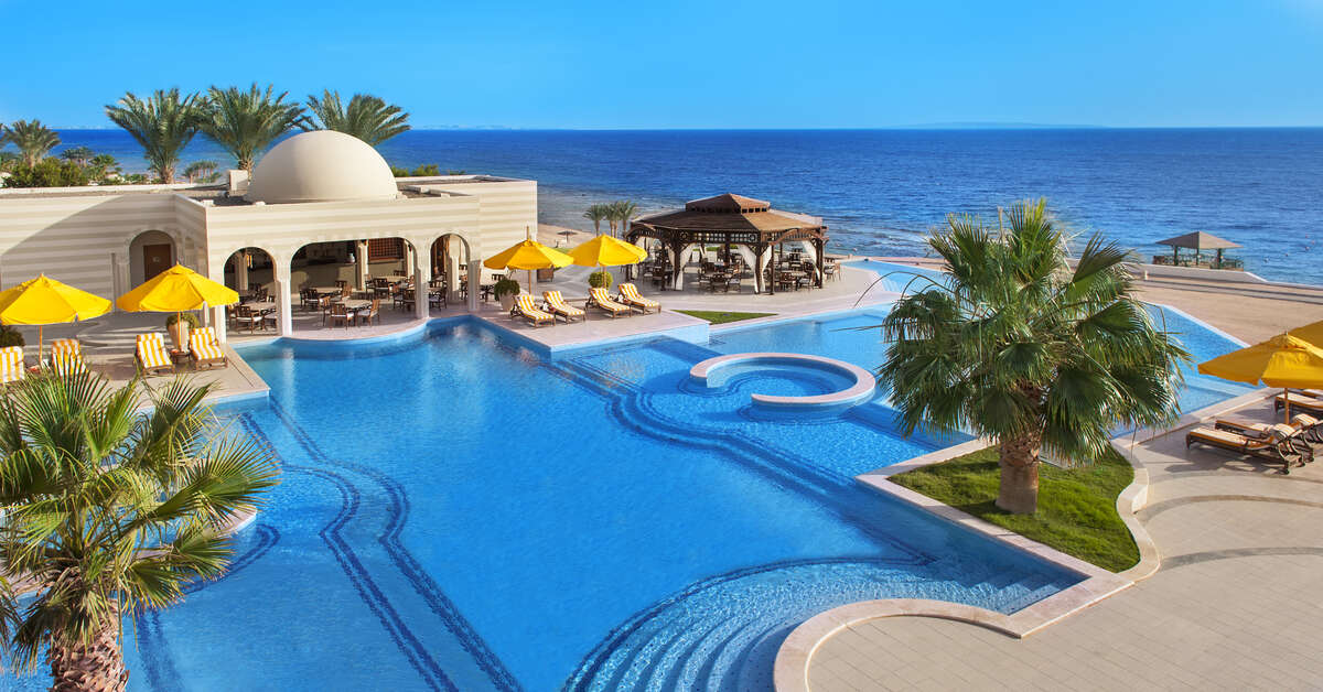 Ein Foto von einer Übersicht des The Oberoi Sahl Hasheesh