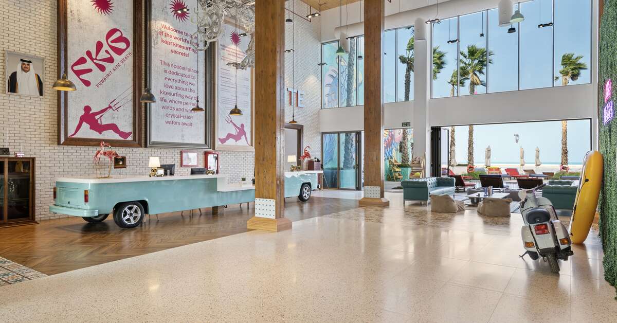 Een foto van Fuwairit Kite Beach Tapestry Collection by Hilton