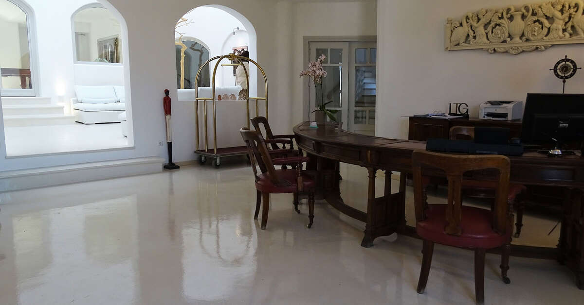 Ein Foto vom Innenbereich im Tharroe of Mykonos Hotel