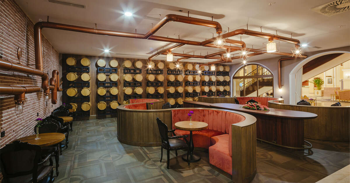 Een foto van het interieur van Asteria Kremlin Palace Hotel