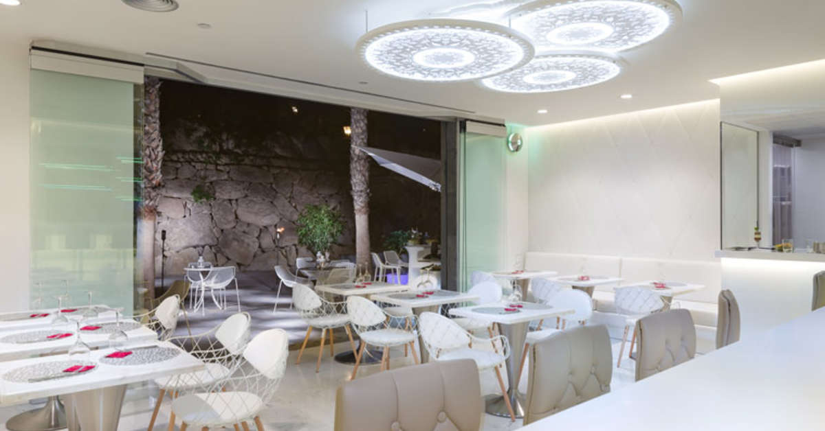 Een foto van het interieur van Gran Tacande Wellness & Relax