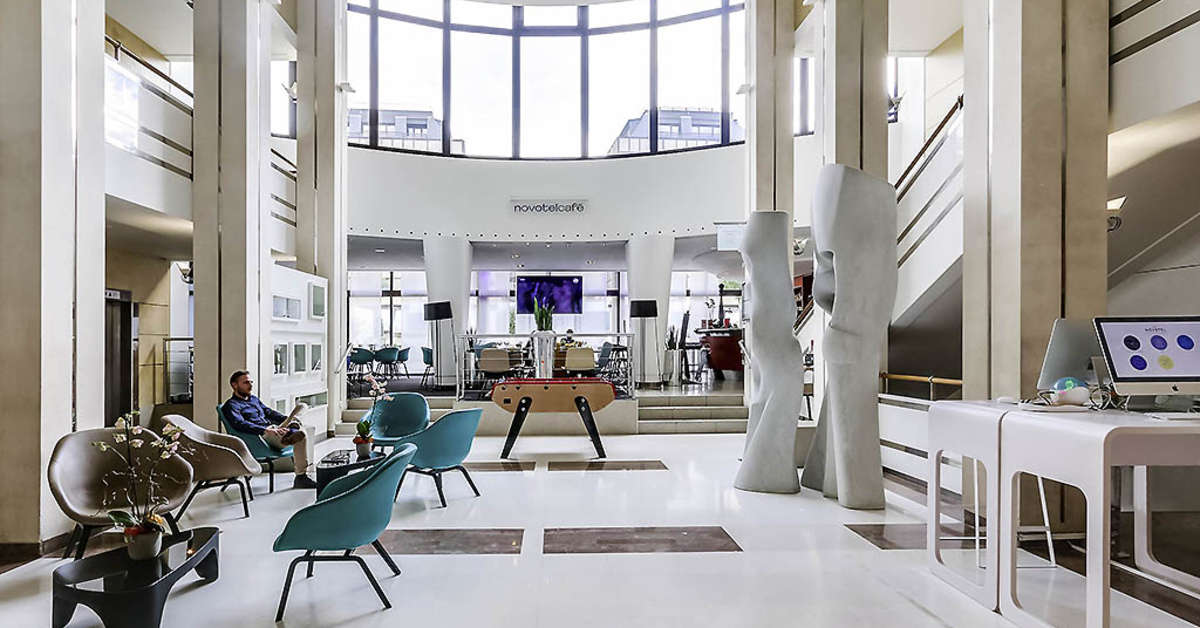 Een foto van de faciliteiten bij Novotel Paris Vaugirard Montparnasse