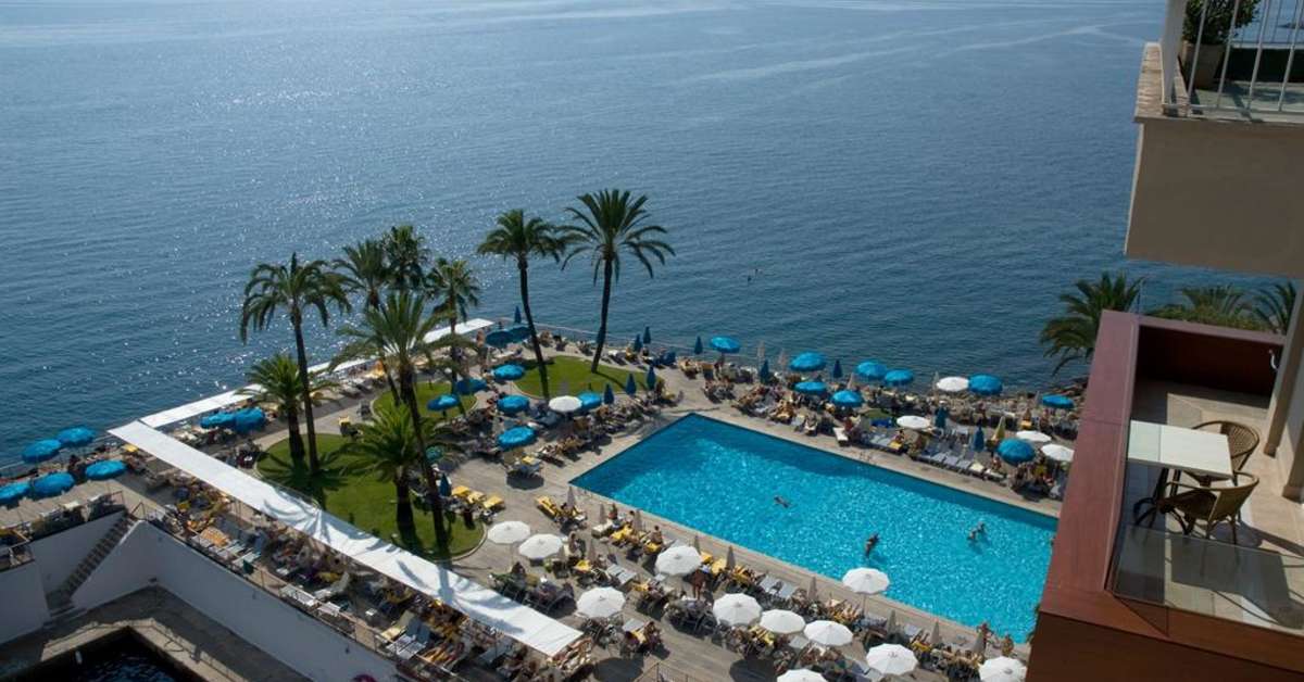 Een foto van het zwembad bij Palace Bonanza Playa & Spa