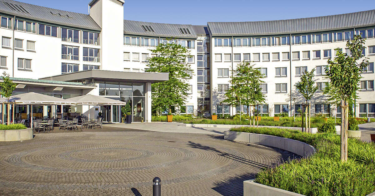 Een foto van de buitenkant van Wyndham Garden Dresden