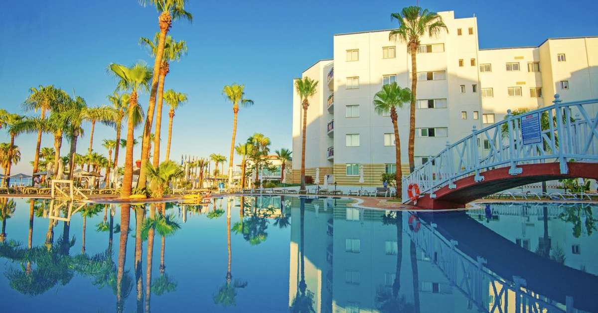 Ein Foto von einer Übersicht des Hotel & Apartments Anastasia Beach