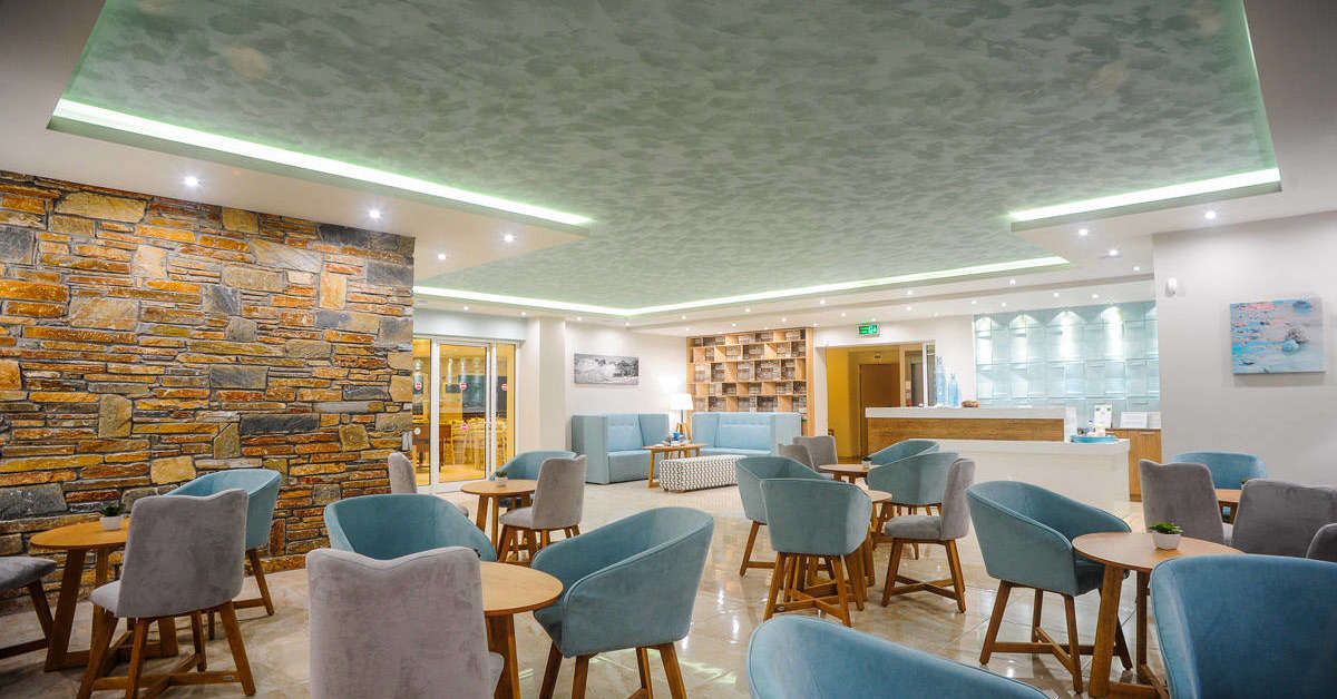 Een foto van het interieur van Hotel Tropical