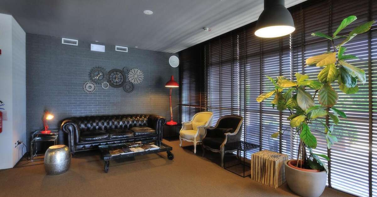 Een foto van het interieur van Hotel La Meridiana