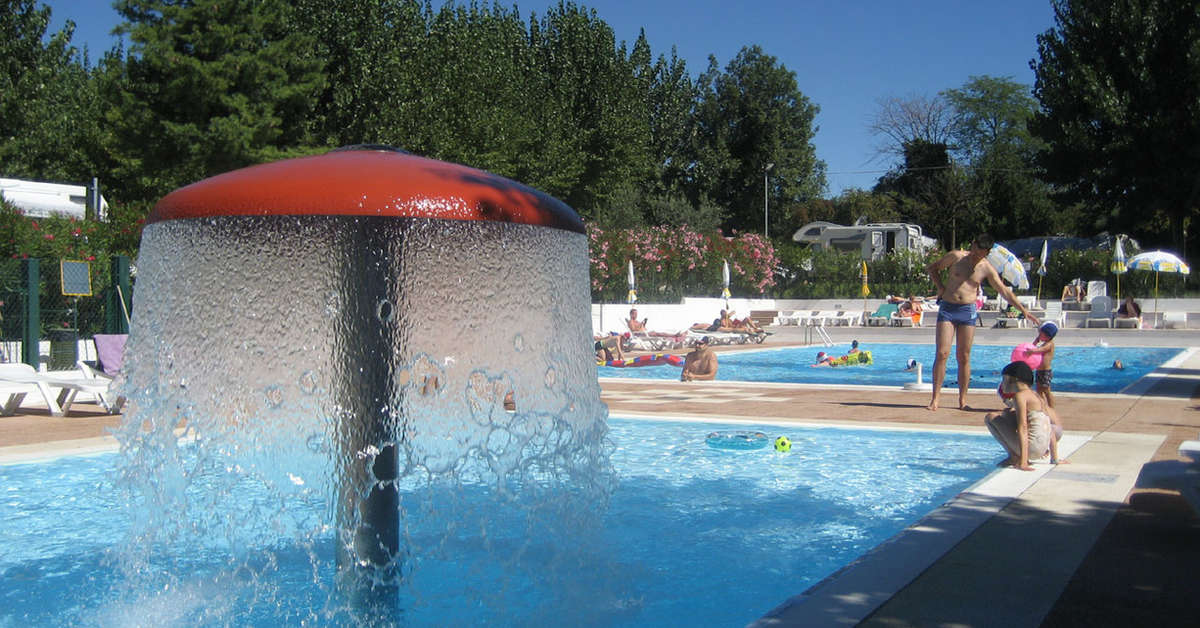 Een foto van het zwembad bij Camping Fontanelle