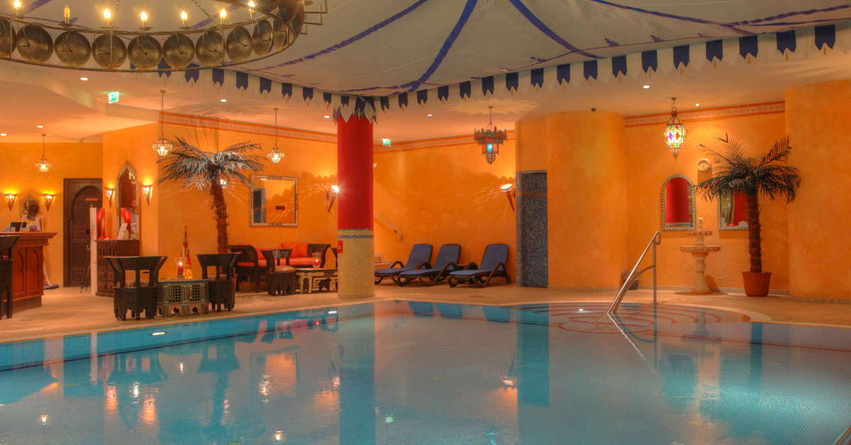 Een foto van het zwembad bij Ostseeresidenz Heringsdorf