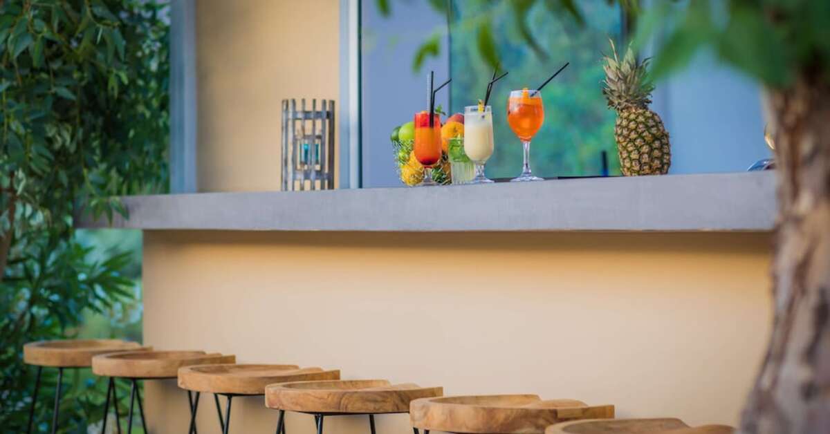 Ein Foto von den Einrichtungen im Lindos Breeze Beach Hotel