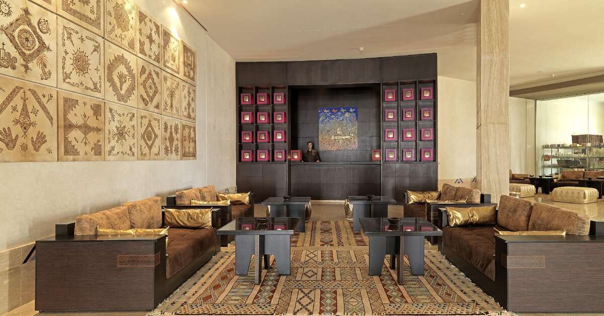 Een foto van het interieur van Atlas Essaouira & Spa