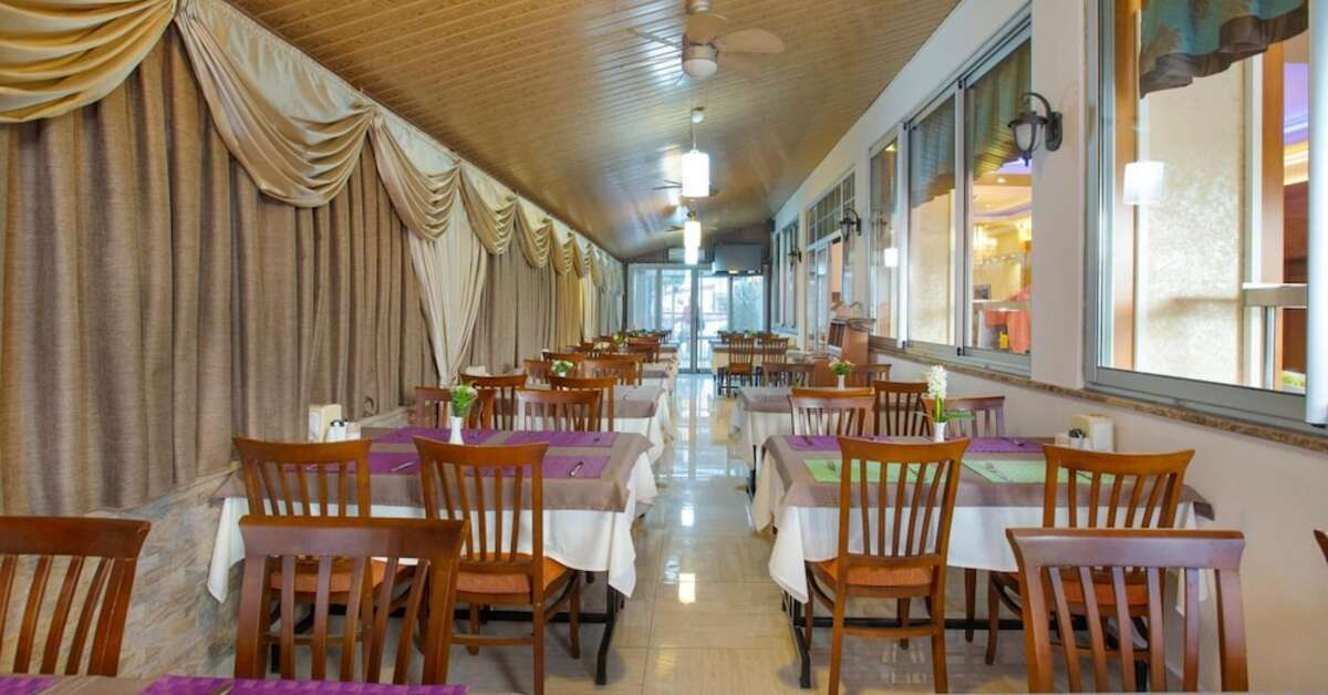 Een foto van de faciliteiten bij Alanya Beach Hotel