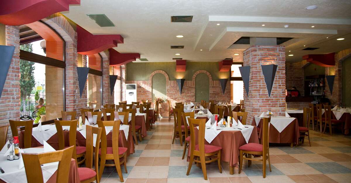 Een foto van de faciliteiten bij Hotel Hrizantema