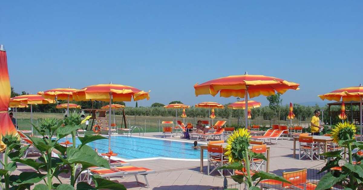 Een foto van het zwembad bij Residence Borgo Verde
