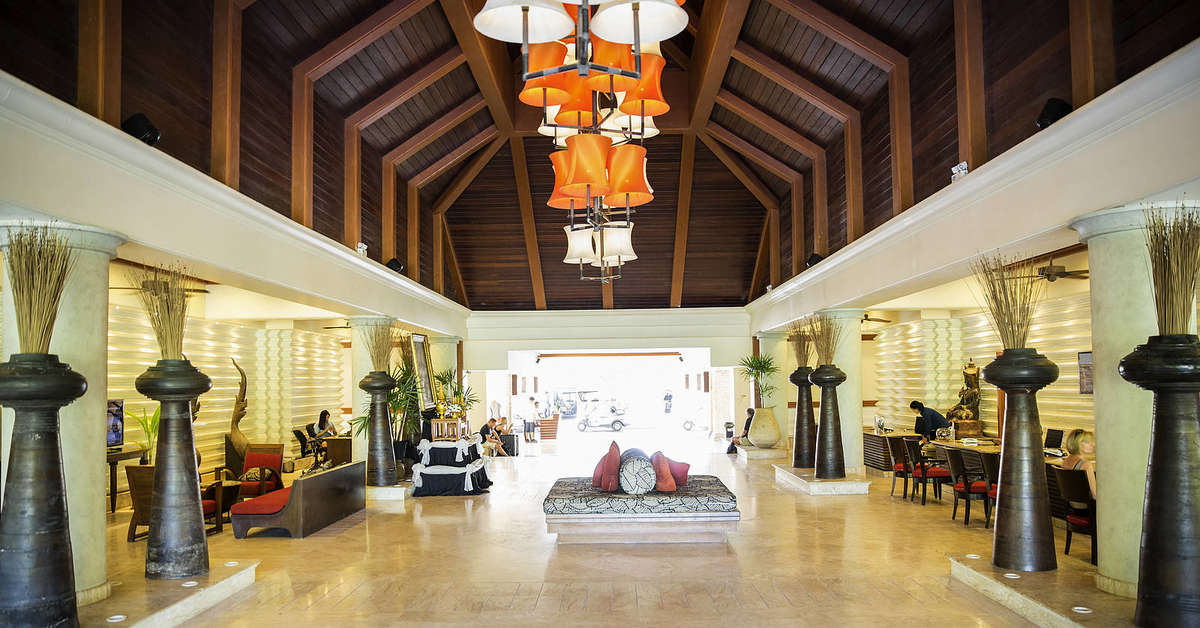Een foto van het interieur van Robinson Club Khao Lak