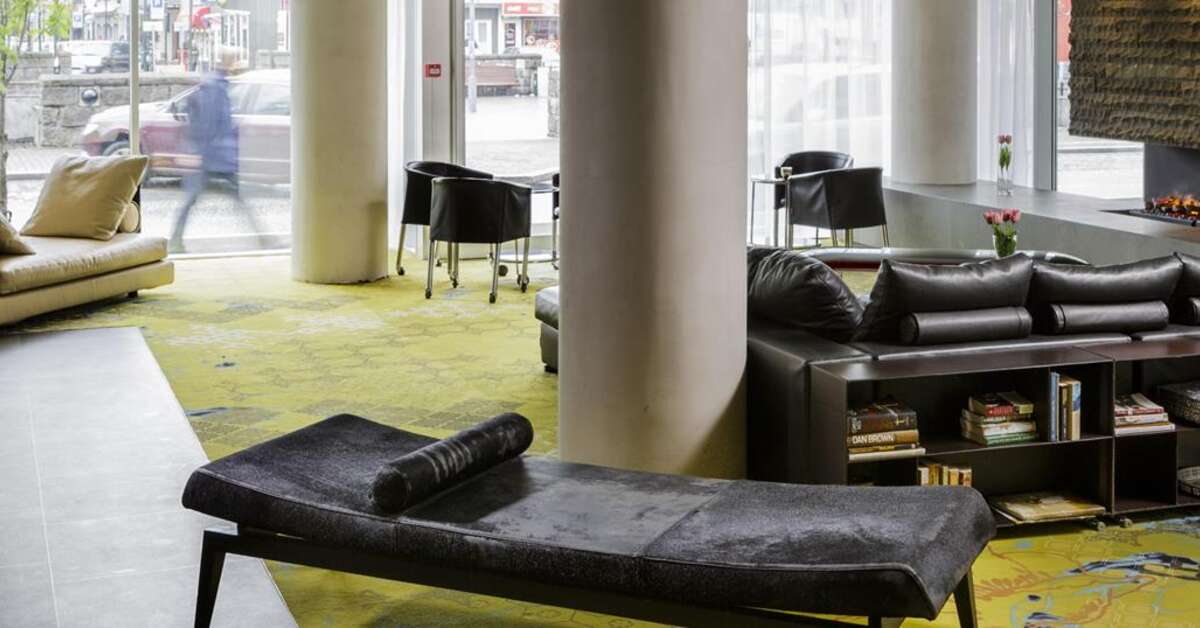 Een foto van het interieur van CenterHotel Plaza