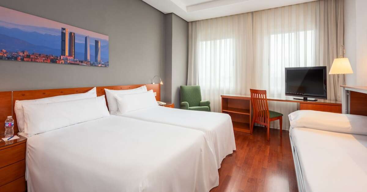 Ein Foto Hotel Madrid Chamartin