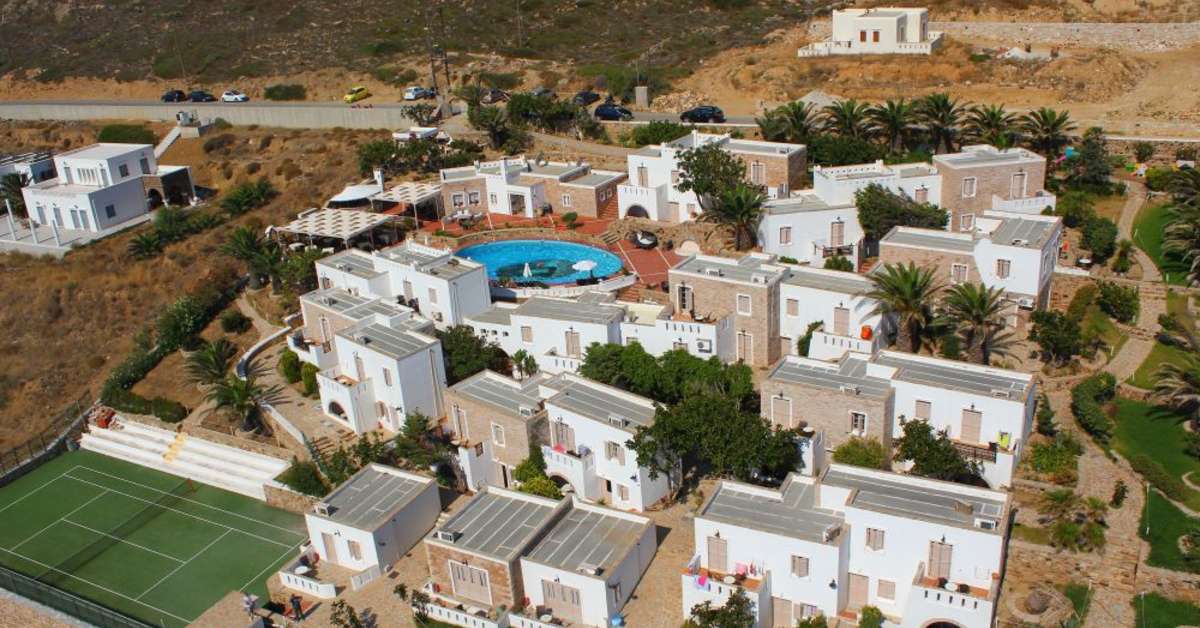 Een foto van het zwembad bij Naxos Magic Village