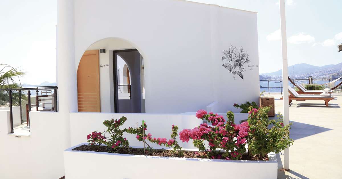 Een foto van de buitenkant van Senses Hotel Bodrum