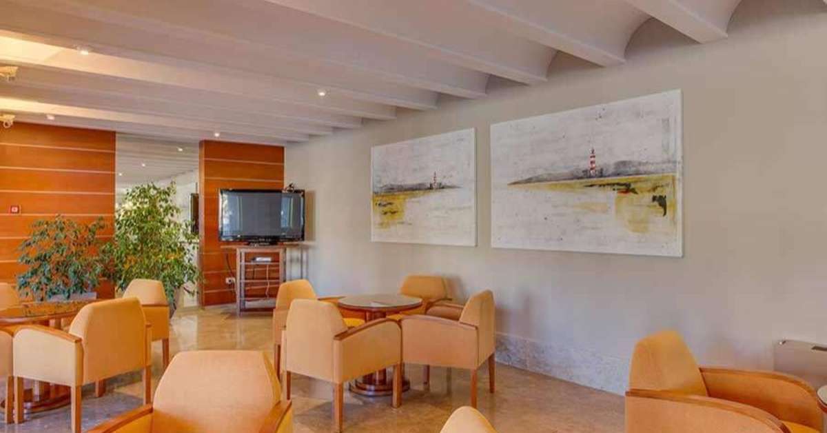 Een foto van het interieur van Hotel Eden Soller