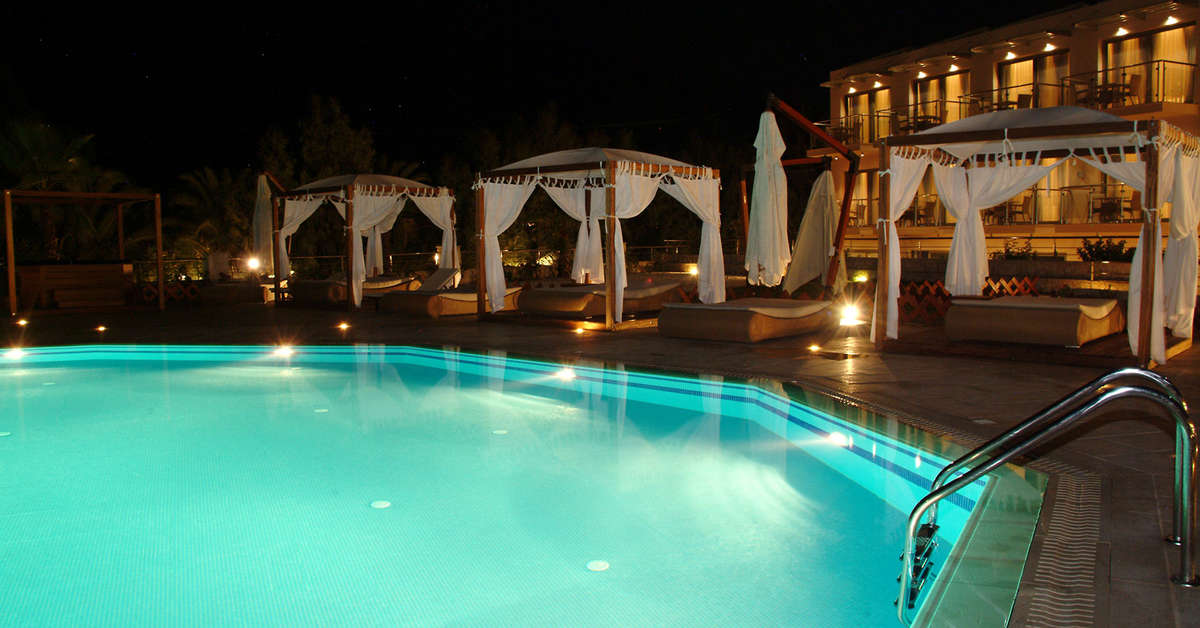 Een foto van het zwembad bij Ionian Emerald Resort