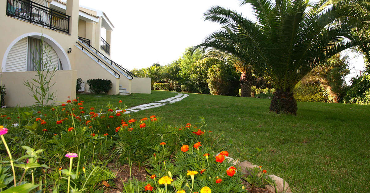 Een foto van de buitenkant van Mediterranean Blue Resort
