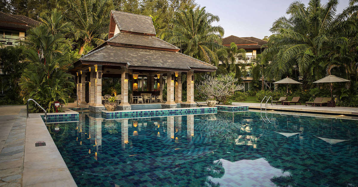 Een foto van het zwembad bij Robinson Club Khao Lak