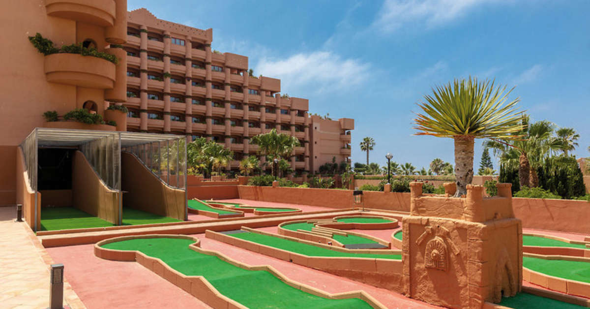 Een foto van de faciliteiten bij Hotel Ibersol Almunecar Beach & Spa