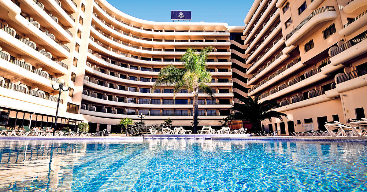 Ein Foto vom Pool im Vila Gale Marina