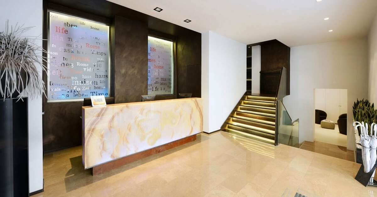 Ein Foto vom Innenbereich im Rome Life Hotel